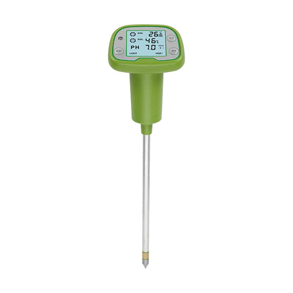Smart Soil Moisture Meter - Temp, Humidity & Sunlight Analyzer