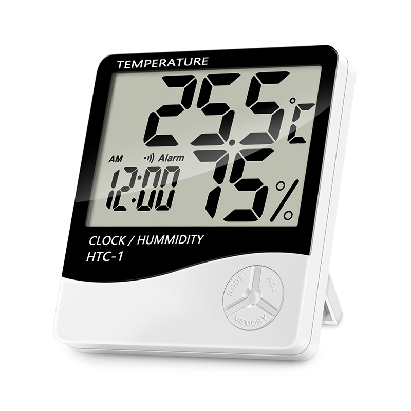 Smart Indoor Climate Monitor - Temperature, Humidity & Digital Clock
