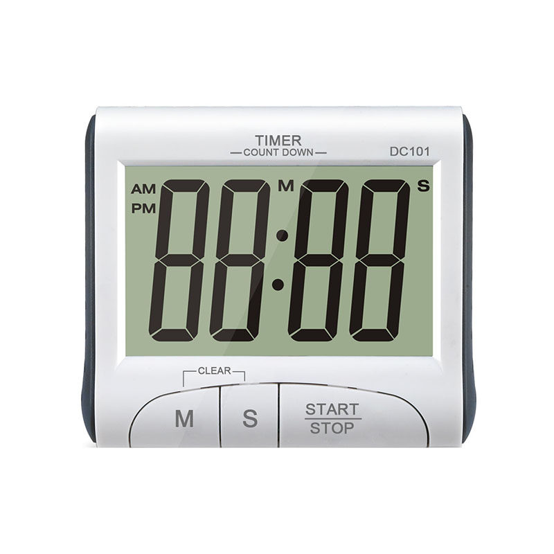 Cute Digital Kitchen Timer with Clock DC101