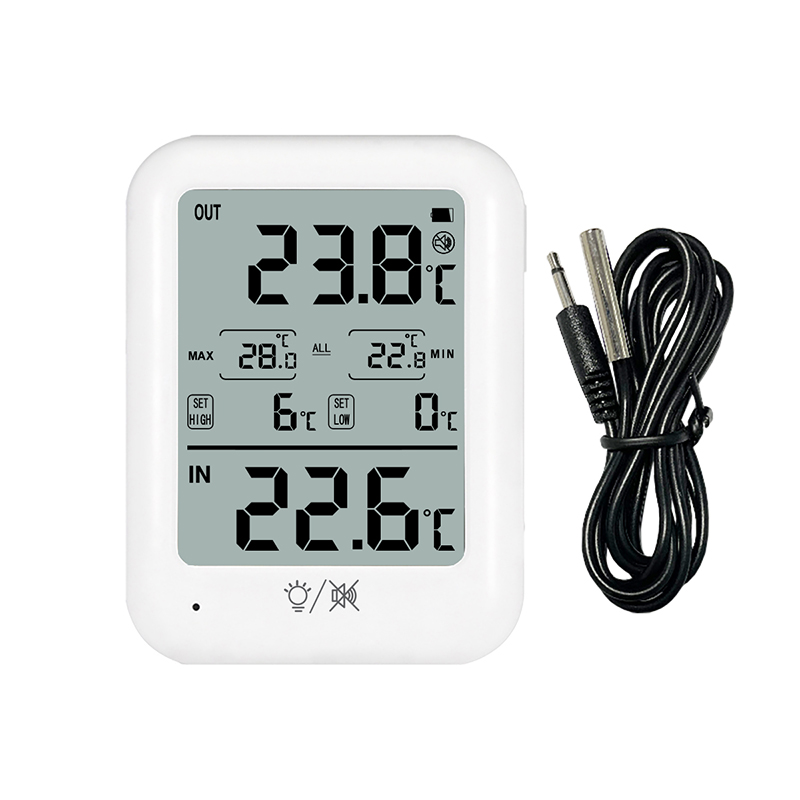 Digital Fridge Thermometer with LED Display AL8B
